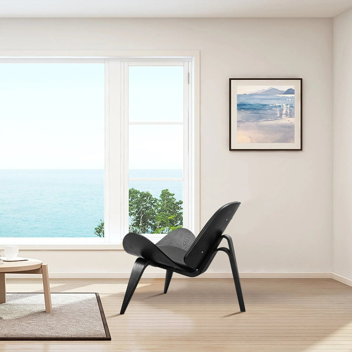 Designer Tripod Smile Living Room Chair - Modern & Chic Furniture