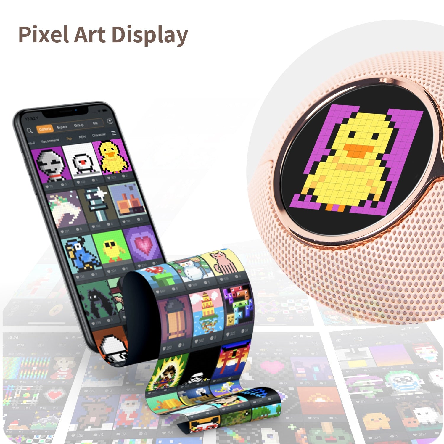 Divoom StarSpark Karaoke Microphone - Portable and Fun Singing Accessory