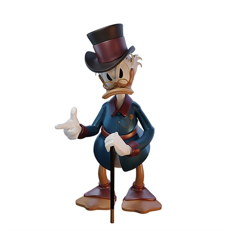 Nostalgic Disney Delight: Vintage Donald Duck Cartoon Statue