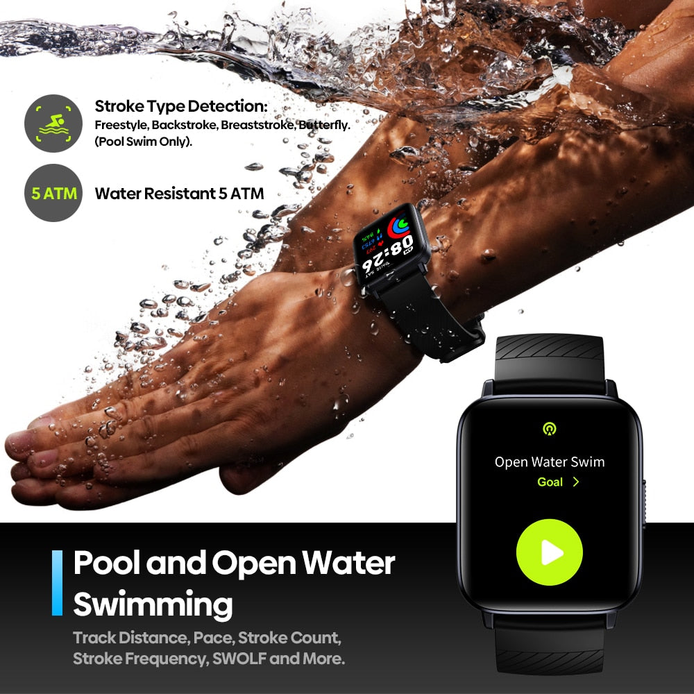 Zeblaze Swim GPS 5 ATM Swimming Smart Watch