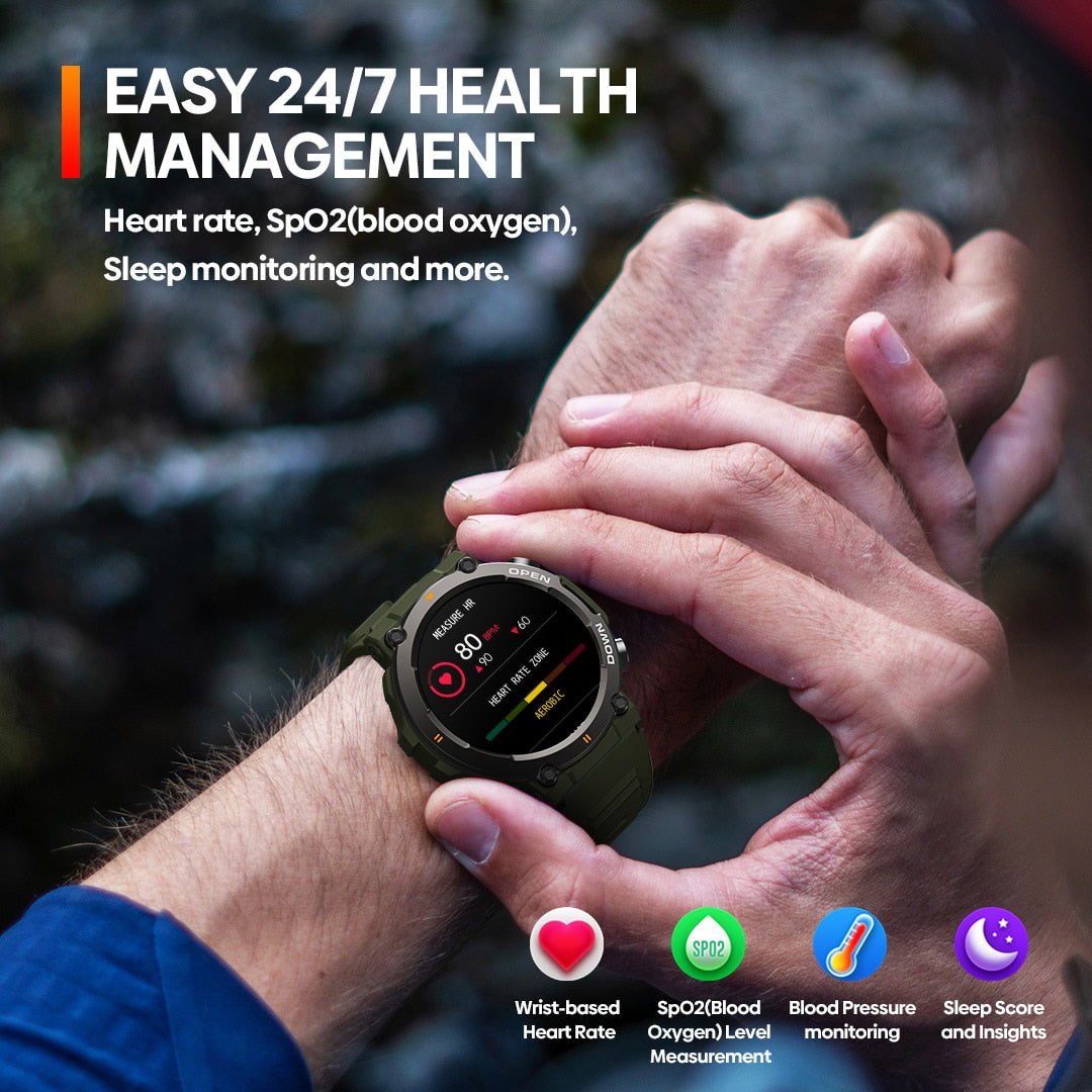 Zeblaze Vibe 7 1.39" HD Display Rugged Bluetooth Phone Call Smartwatch