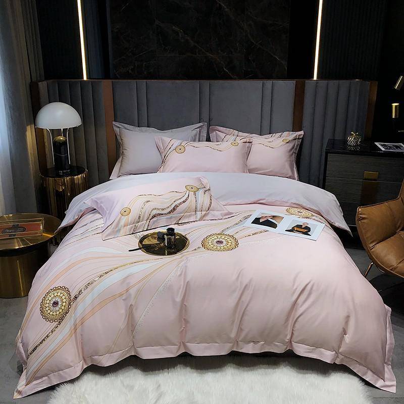 Abstract Egyptian Cotton Duvet Cover Set - Luxurious Touch of Style for Your Bedroom