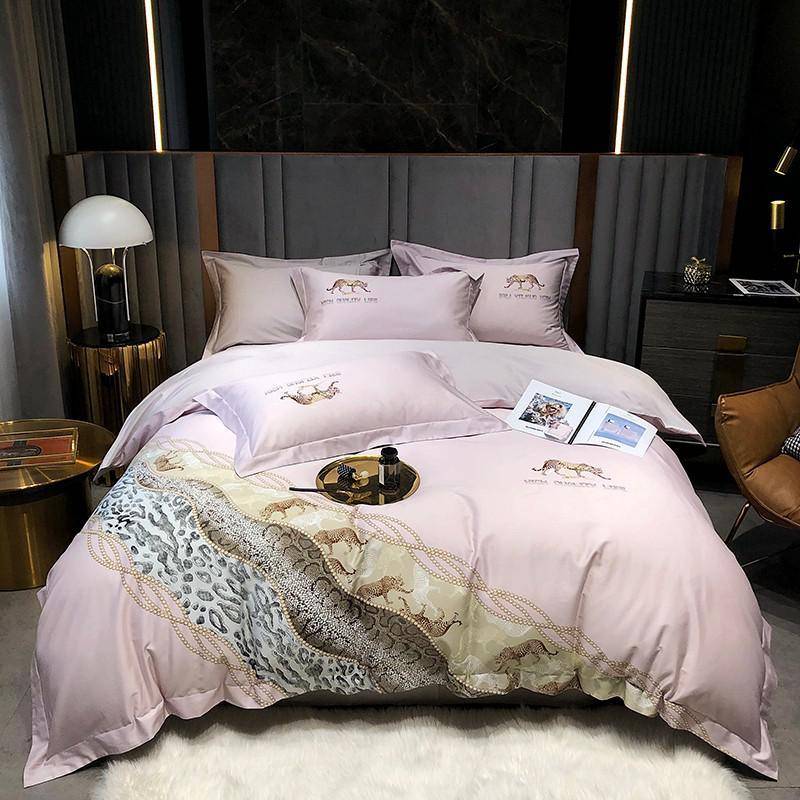 Abstract Egyptian Cotton Duvet Cover Set - Luxurious Touch of Style for Your Bedroom