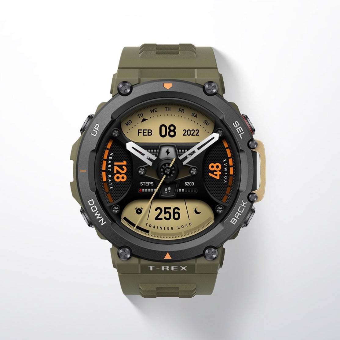 Amazfit T-Rex 2 Outdoor Smartwatch - Military Grade & GPS Sports