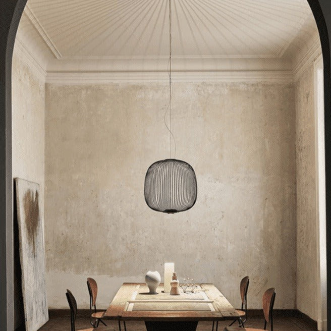 Artisanal Modern Chandelier - Fine Lines and Curves for Unique Elegance