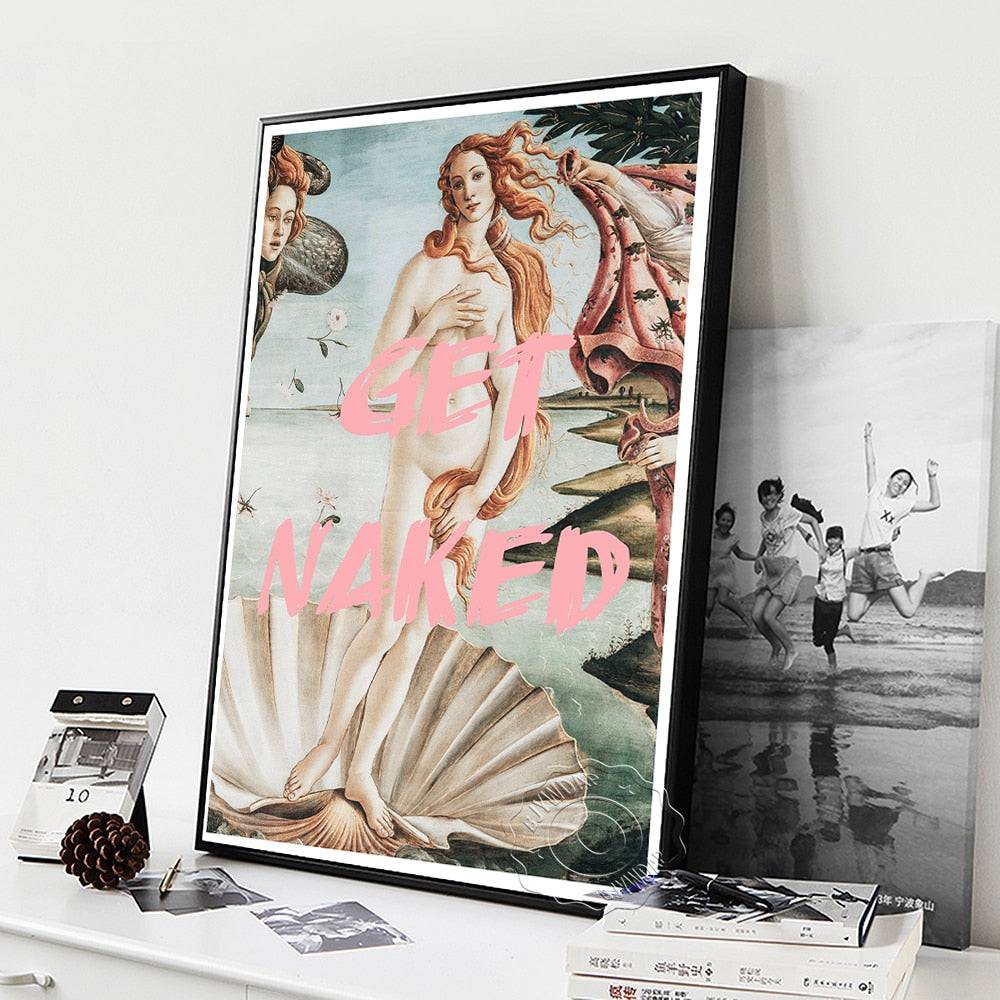 Birth Of Venus Greek & Renaissance Art Posters - Classic Wall Decor