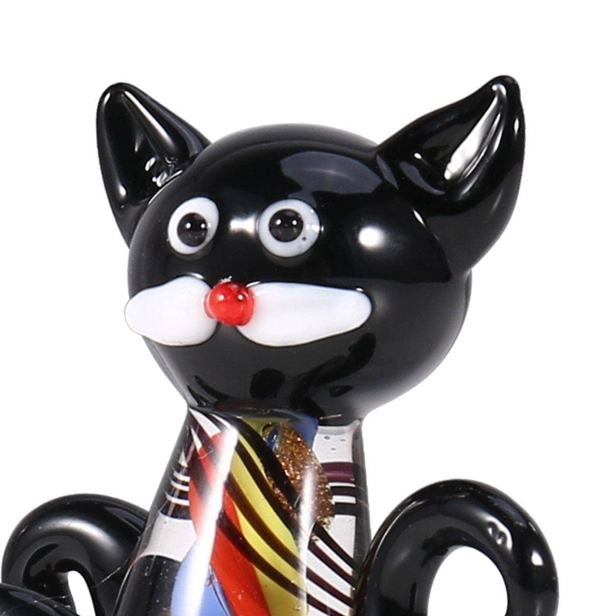 Black Kitten MiniCat Ornament - Minimalist & Cute Home Decor