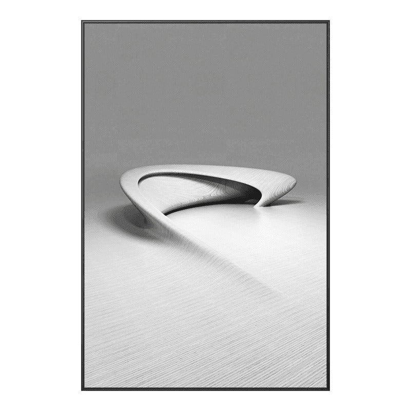 Bold Black & White Geometry: Artistic