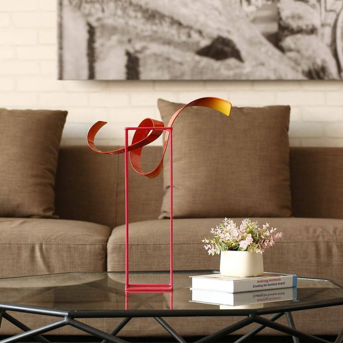 Bud Freestanding Flower Vase - Contemporary Centerpiece Decor