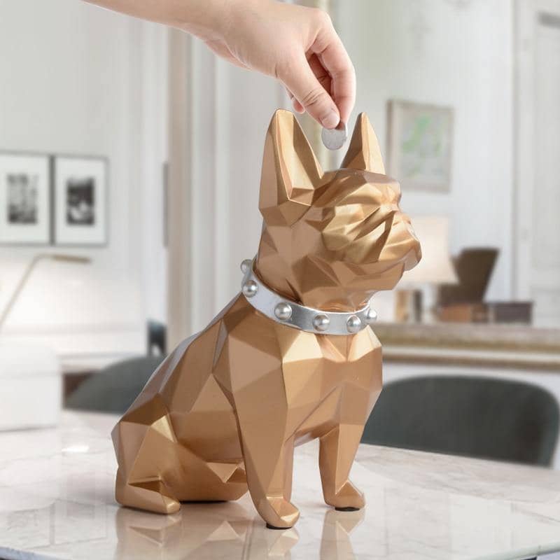 Bulldog CoinPiggy Bank - Modern & Stylish Home Decor