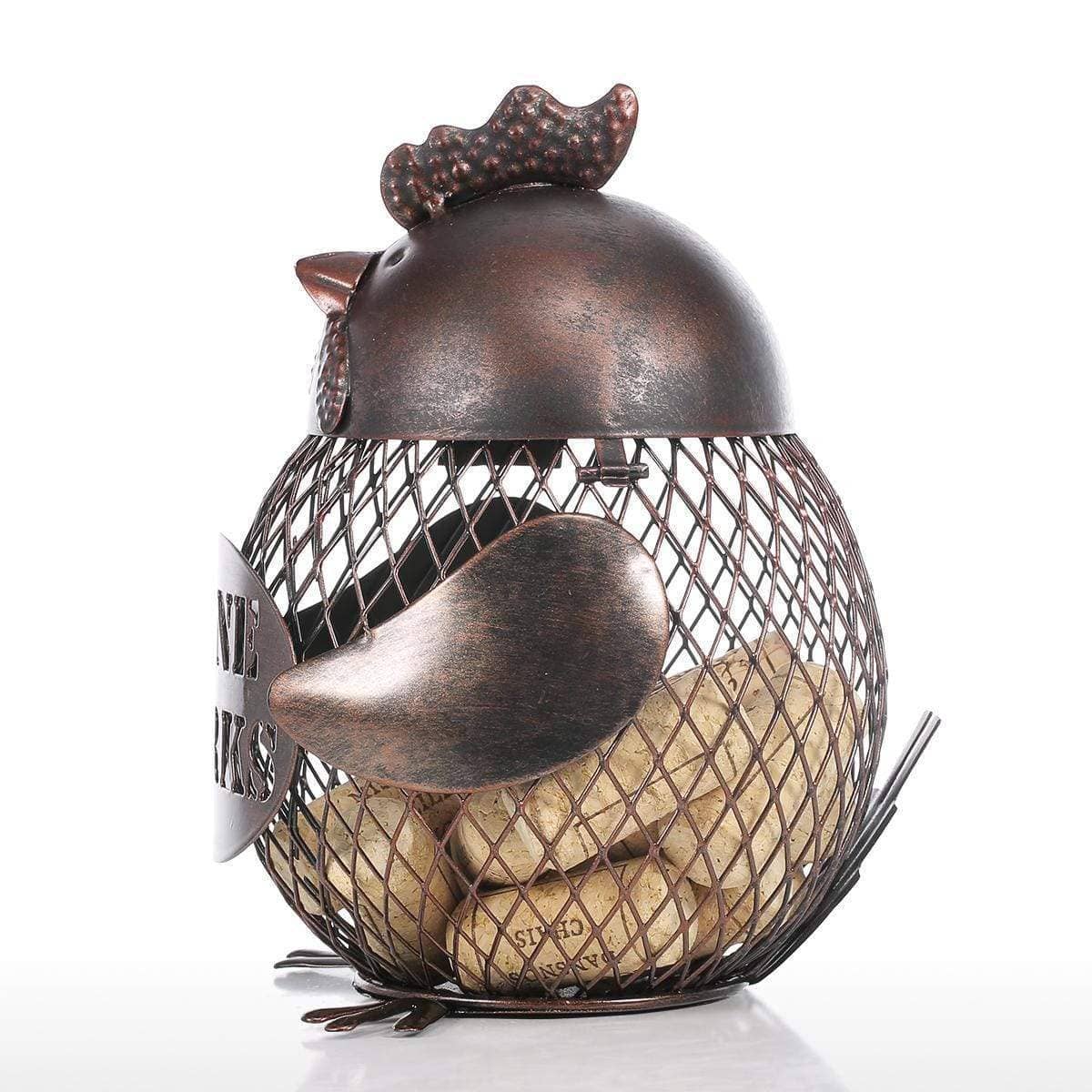 Chick Wine Cork Jars - Personalized & Stylish Wine Accessory for Your Collection