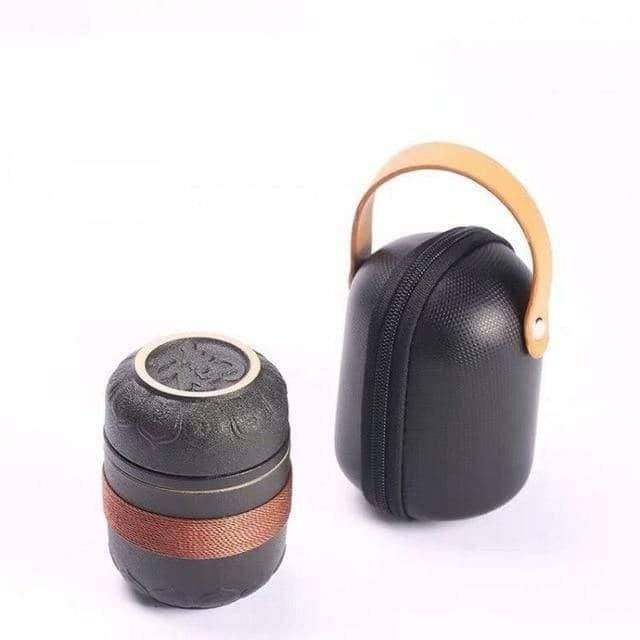 Chinese Portable Kung Fu Tea Cup Trainer Set - Perfect for Traveling Tea Lovers