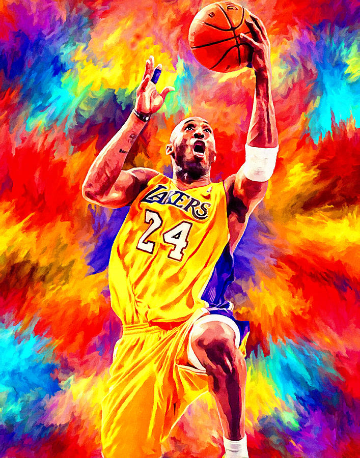 Classic Move: Kobe Bryant Watercolor