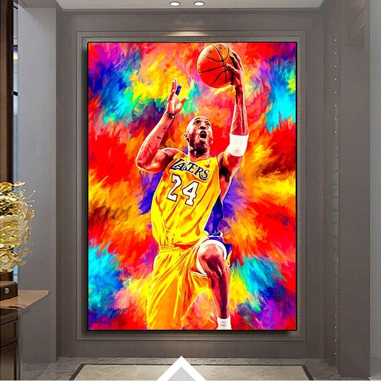 Classic Move: Kobe Bryant Watercolor