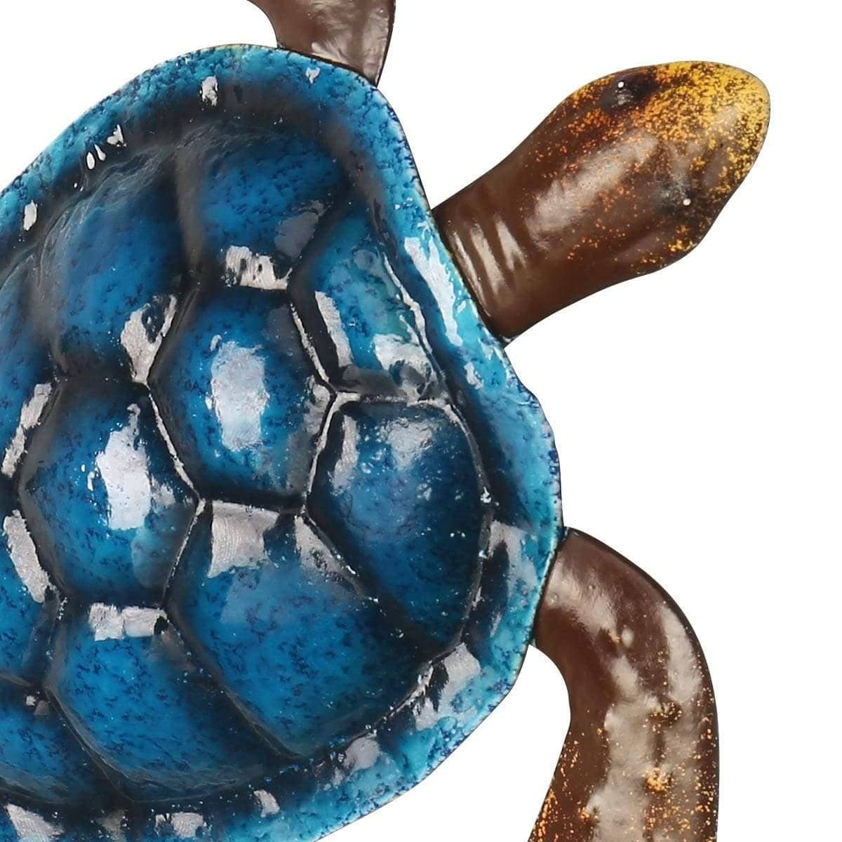 Colorful Sea Turtle Home Wall Decor - Add a Coastal Touch to Your Home