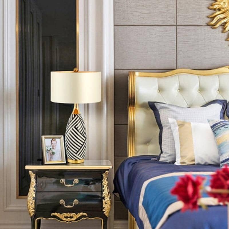 Contemporary Minimalist Ceramic Table Lamp - Illuminate Your Space with Style