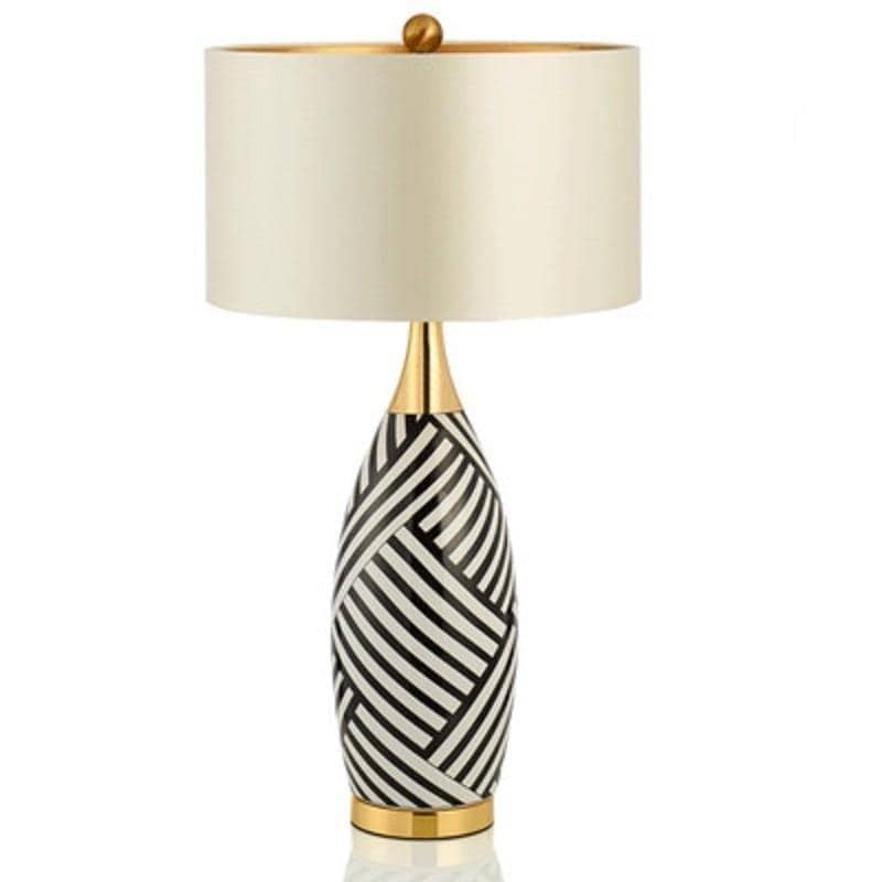 Contemporary Minimalist Ceramic Table Lamp - Illuminate Your Space with Style