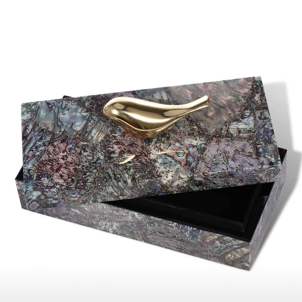 CopperBird Wood Jewelry Organizer Storage Box - Chic & Functional Decor