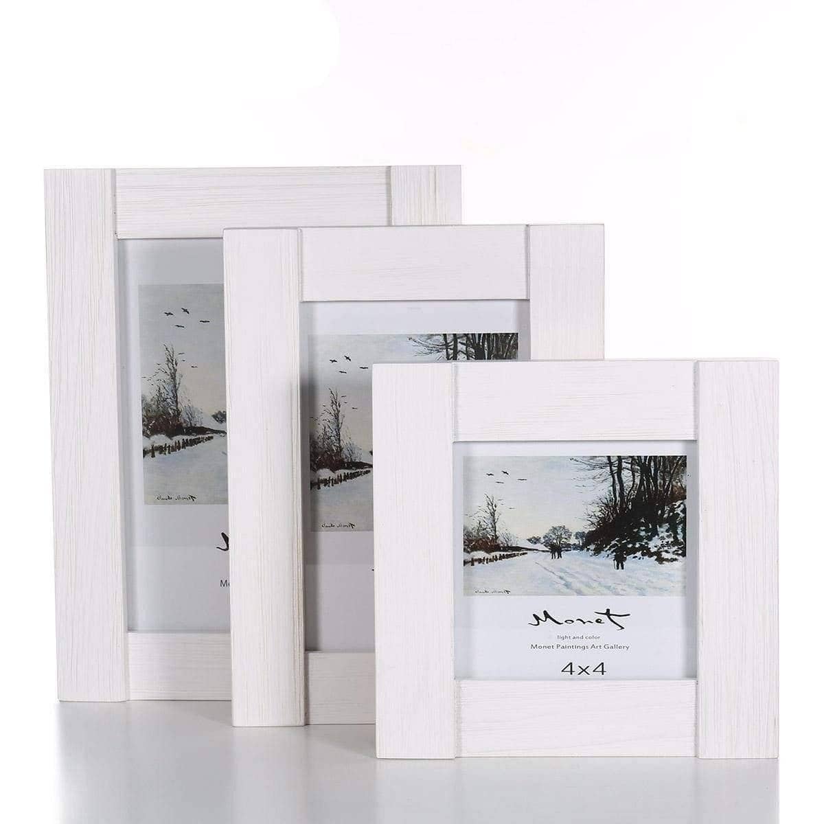 Craft Wood Photo Picture Frame - Rustic & Stylish Home Decor