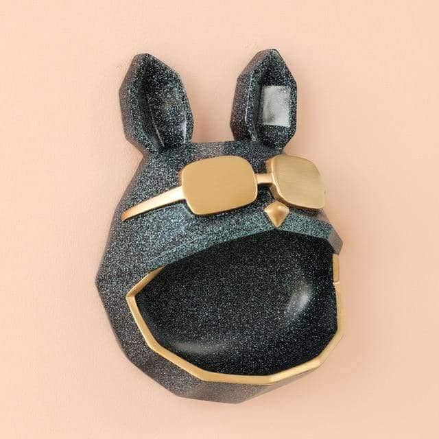 Crafted Dog Wall Key Storage Holder Rack - Organize Your Keys in Style