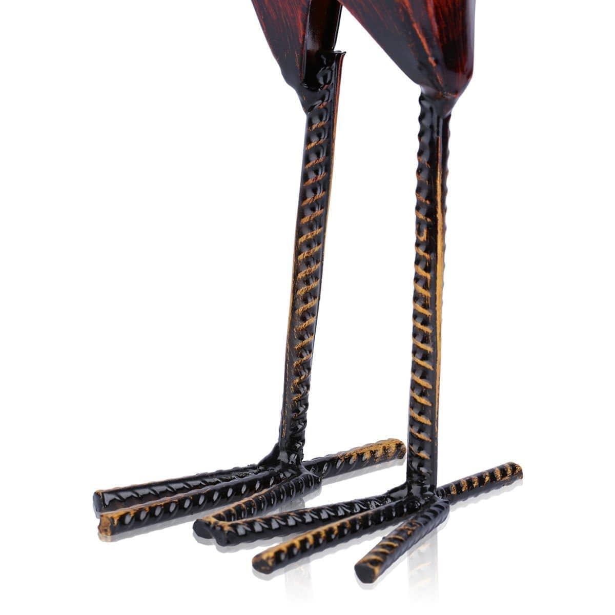 Crafted Rooster Figurine Modern Home Decor - Rustic Charm for Your Home