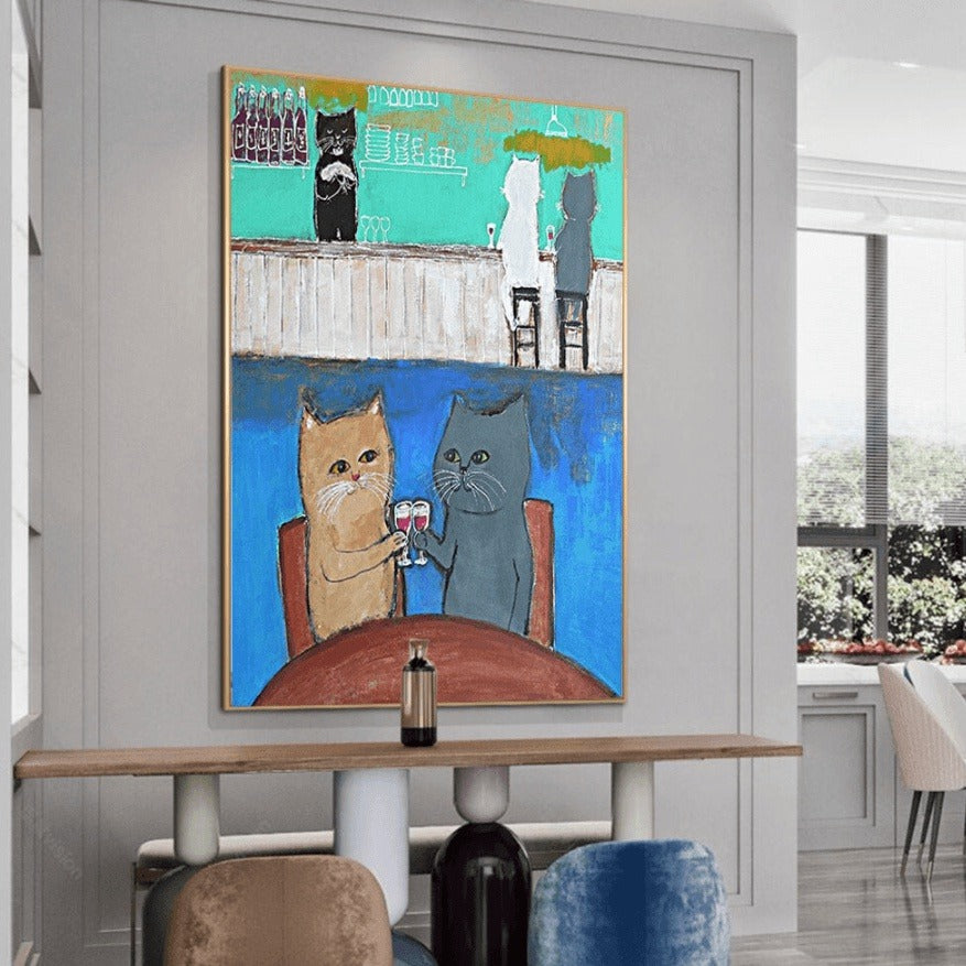 Cute Cat in Live: Adorable Art