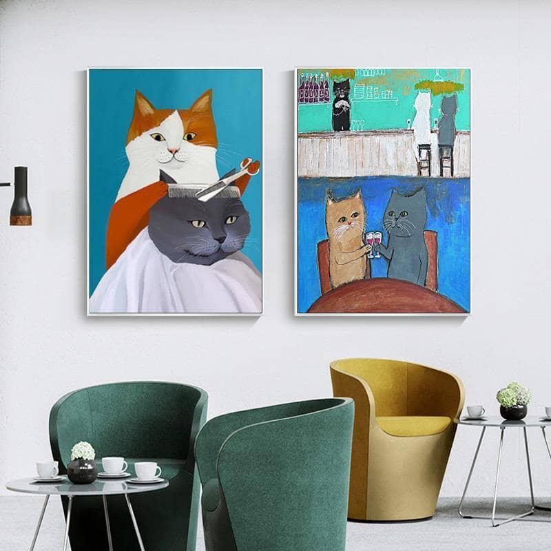 Cute Cat in Live: Adorable Art