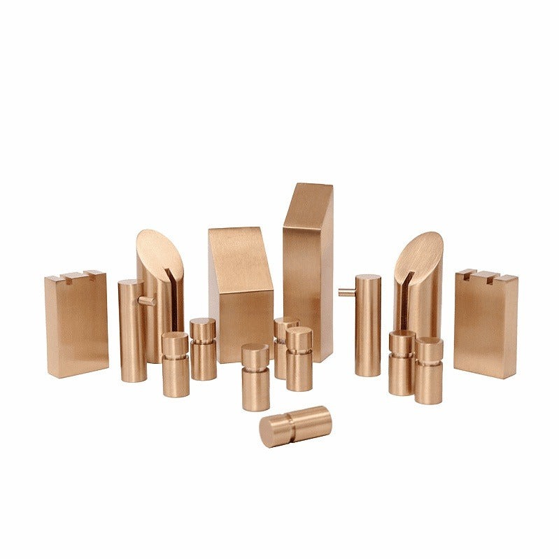 Decorative Marble Chess Set - Textured Finish with Natural Texture