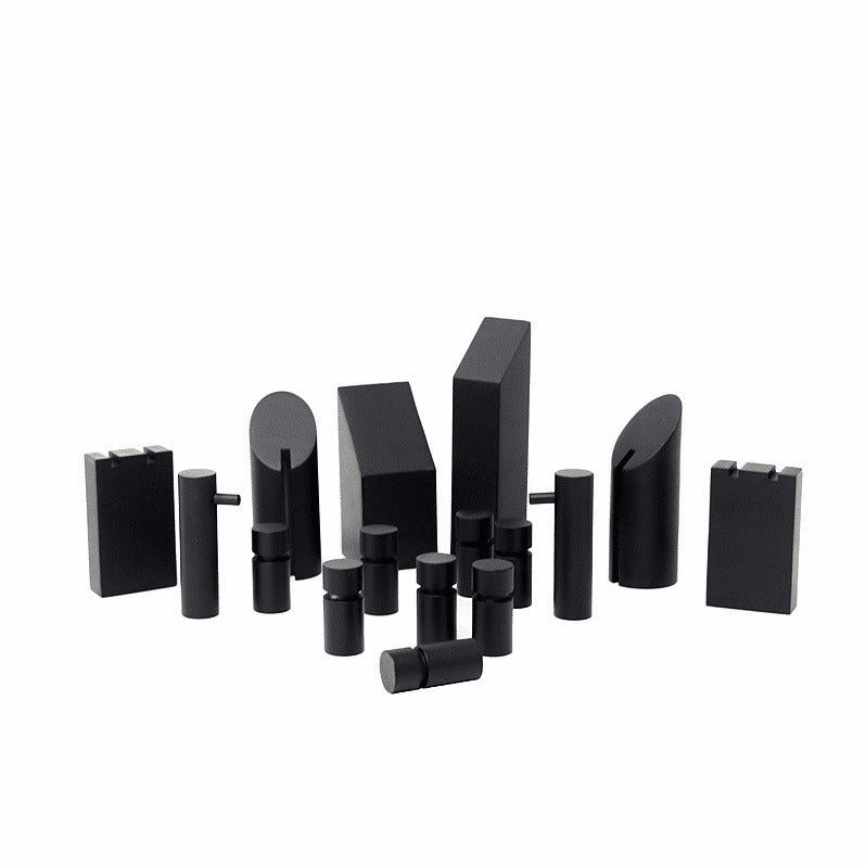 Decorative Marble Chess Set - Textured Finish with Natural Texture