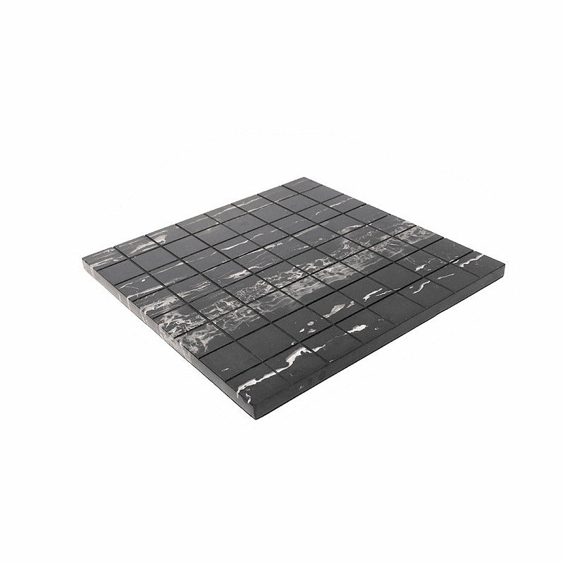 Decorative Marble Chess Set - Textured Finish with Natural Texture