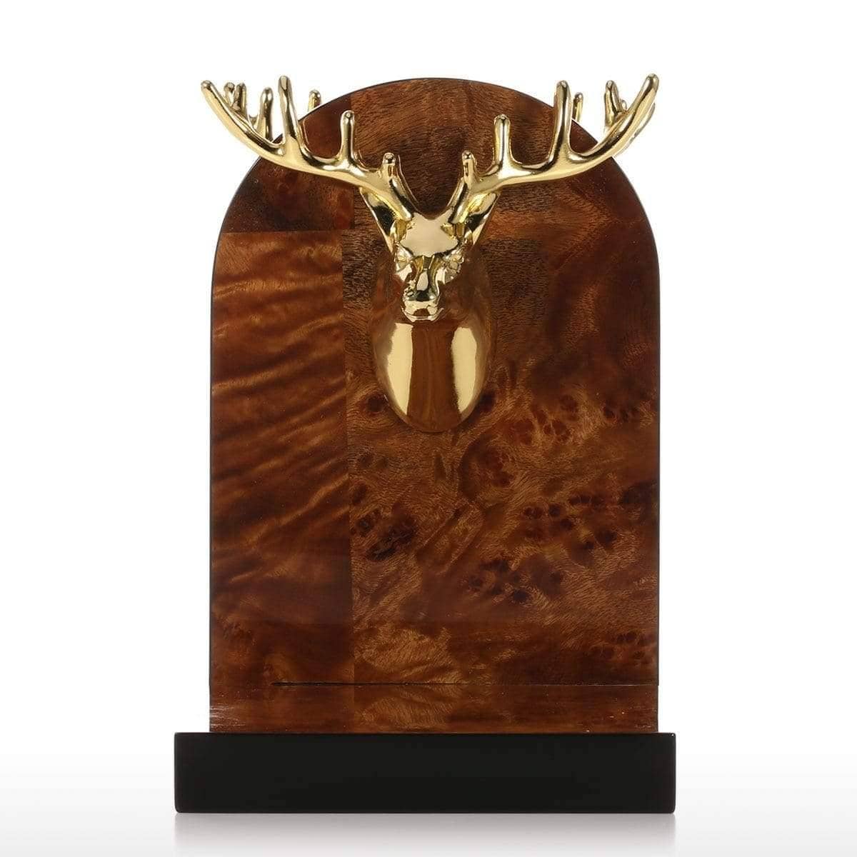 Deer Head Bookend - Rustic & Elegant Home Decor