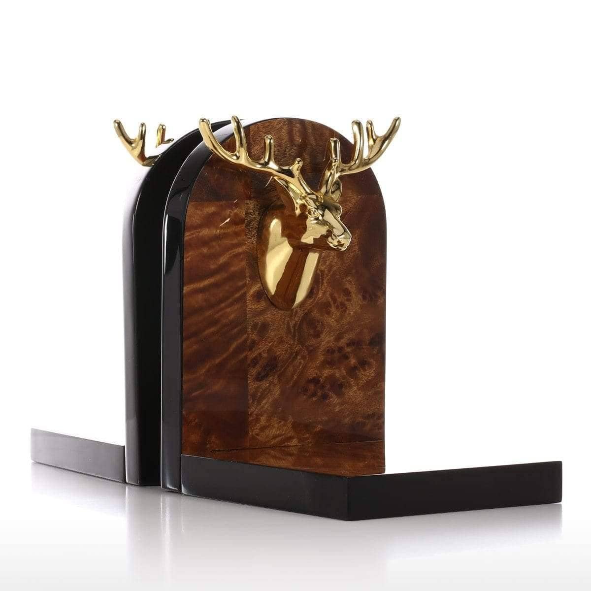 Deer Head Bookend - Rustic & Elegant Home Decor