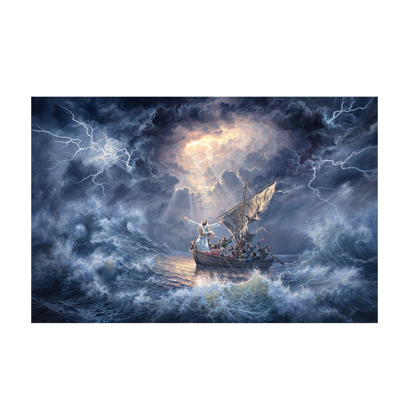 Divine Presence: Spiritual Jesus Christ Art