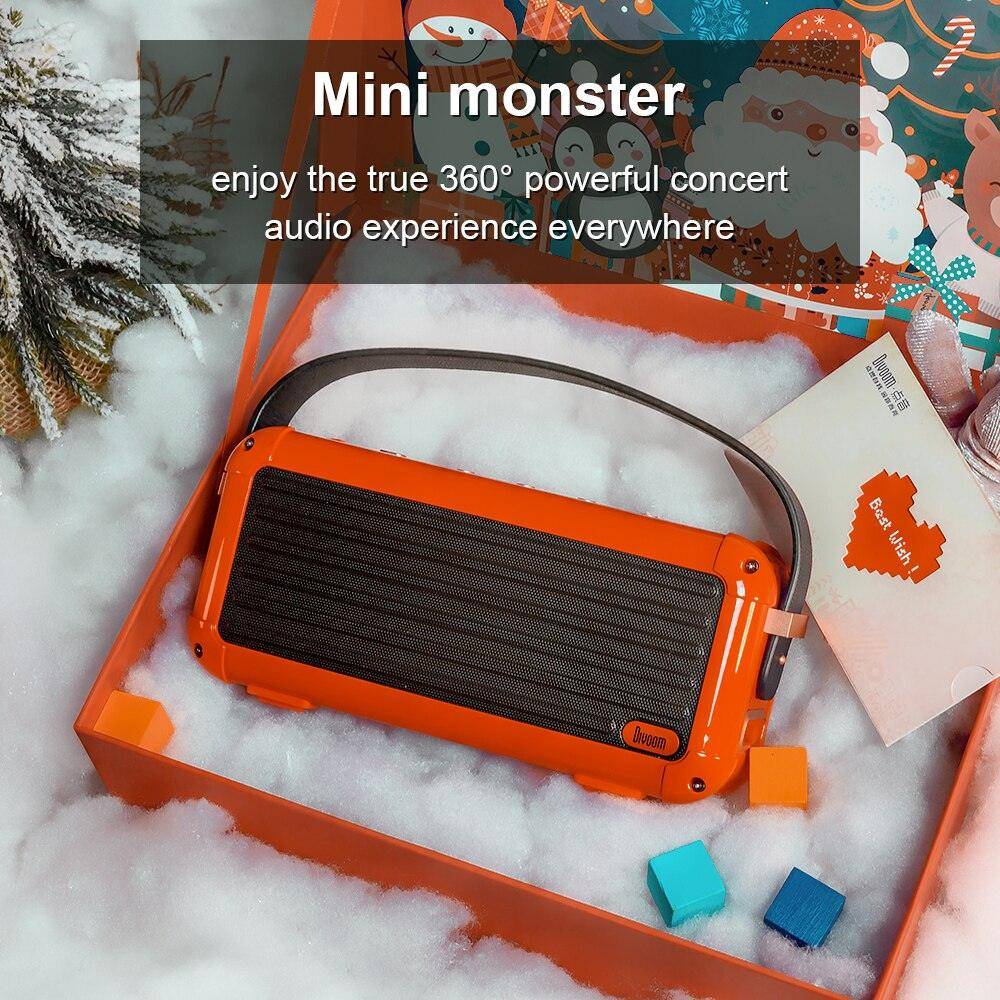 Divoom Mocha Retro Bluetooth Speaker - Superior Audio with Vintage Flair