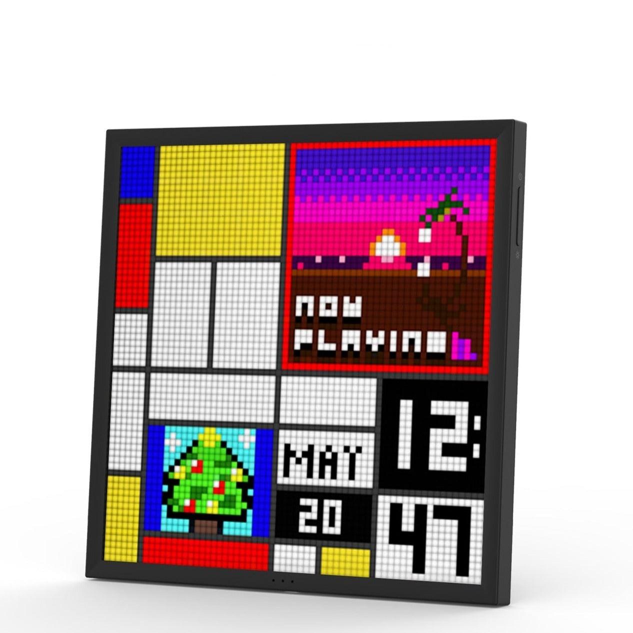 Divoom Pixoo 64 Interactive LED Frame - Stylish Pixel Art Display