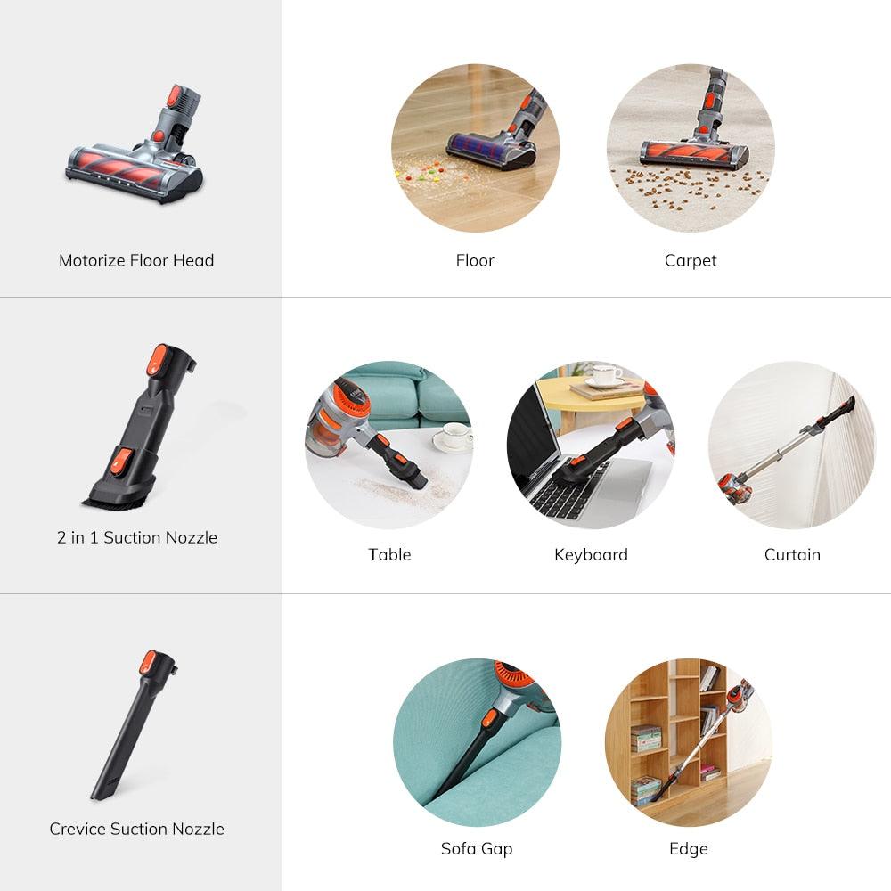 EASINE by ILIFE H75/H75PLUS Cordless Vacuum - Handheld Cleaning Convenience