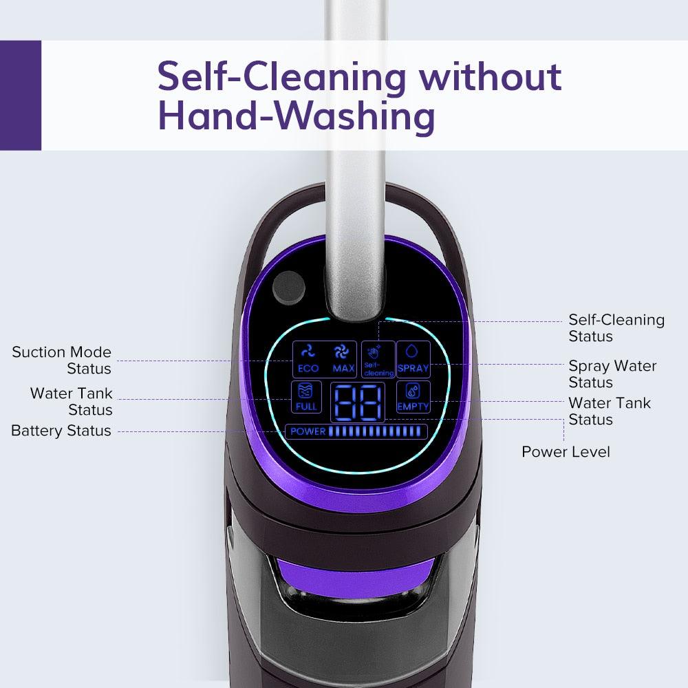 Easine of ILIFE F100 Smart Vacuum - Cordless Wet/Dry Cleaning Solution