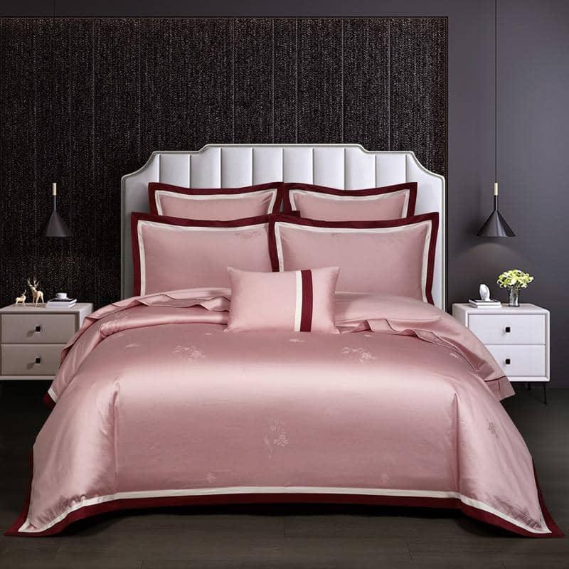 Egyptian Cotton Vintage Jacquard Duvet Cover Set - Elegant and Timeless Bedding