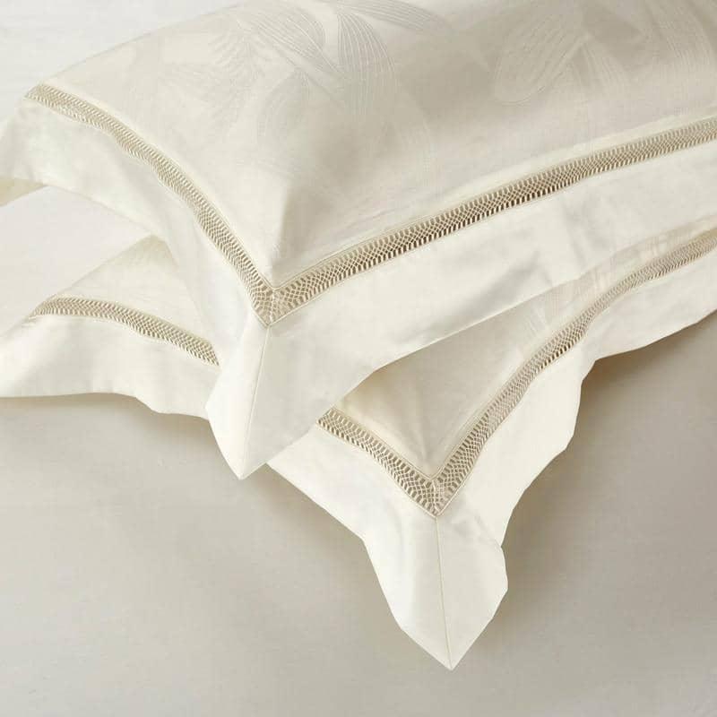 Egyptian Cotton Vintage Jacquard Duvet Cover Set - Elegant and Timeless Bedding