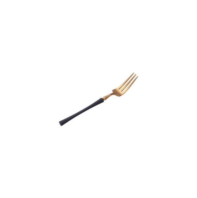 Elegant Luxury Gold Dining Cutlery Set - Fork, Knife, and Spoon Flatware