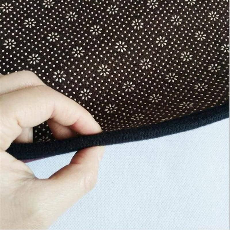 European Moroccan Style Round Area Rug - Vibrant and Bold Living Room Decor