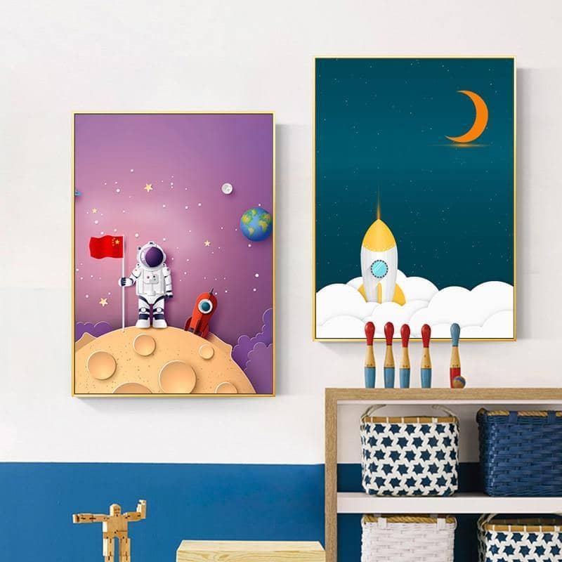 Explore the Universe with Cosmic Rocket Astronaut