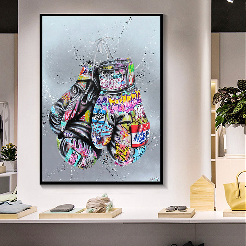 Fight Forever: Graffiti Boxing Gloves