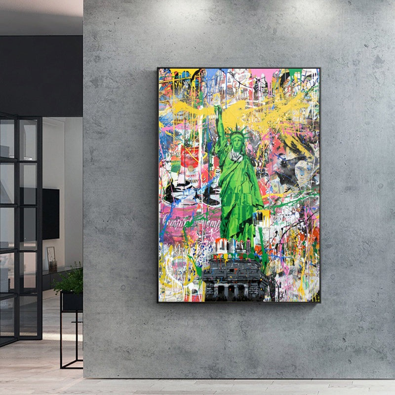 Freedom in the Streets: Statue of Liberty Graffiti