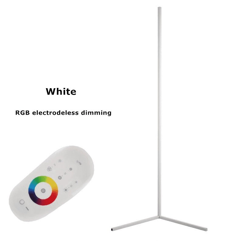 Futuristic RGB Corner Floor LED Light: Transform Your Space with Color