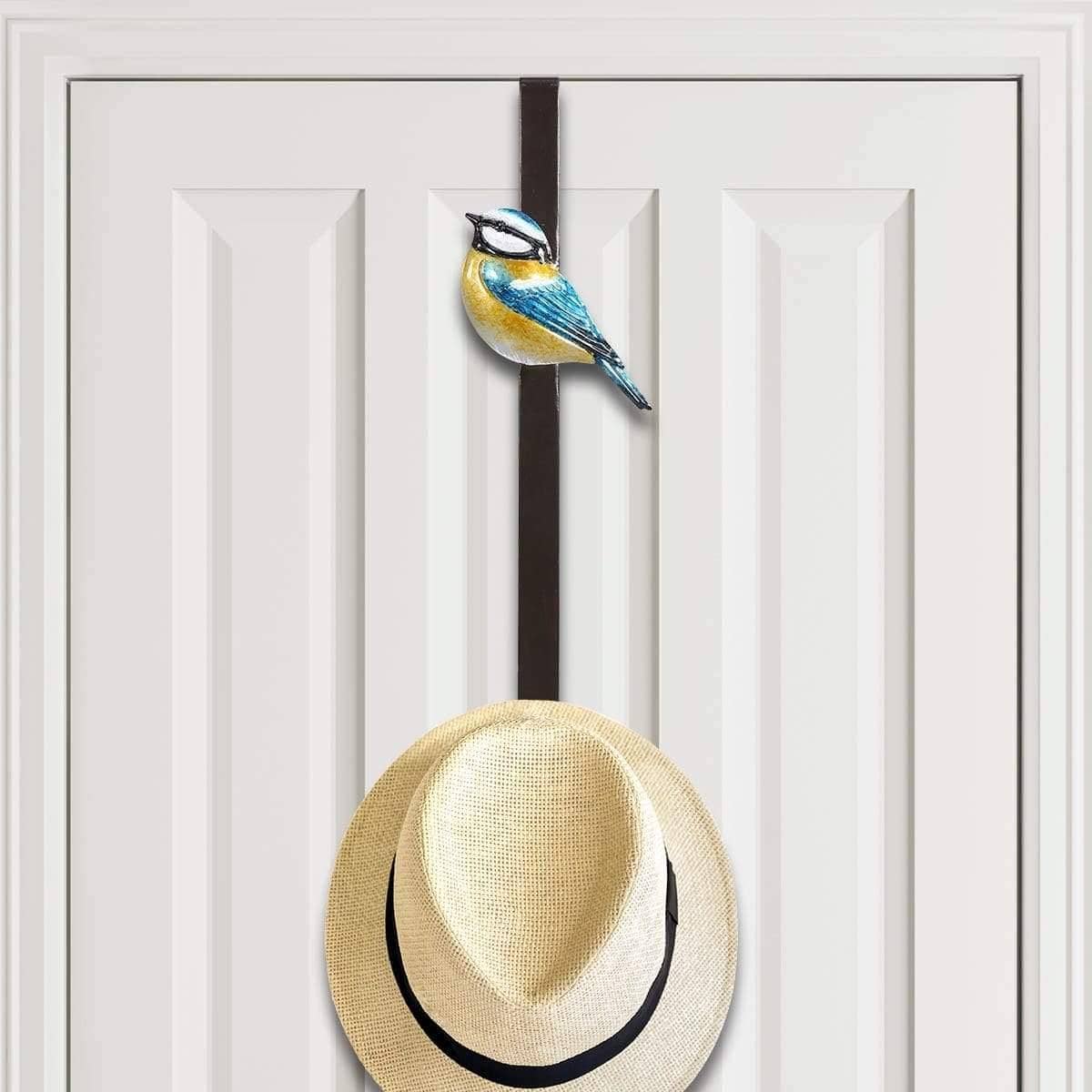 Hang Your Towels in Style with Bird Door Hook Hanger Rack