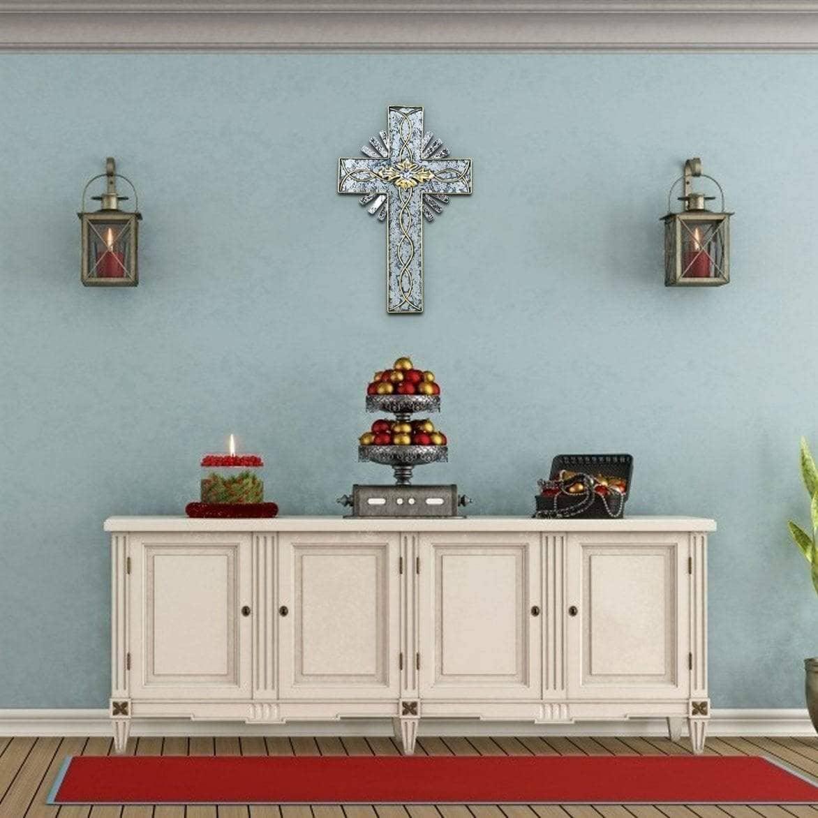 Holy Glow Cross Decor: Spiritual and Stylish Wall Art for Religious Homes