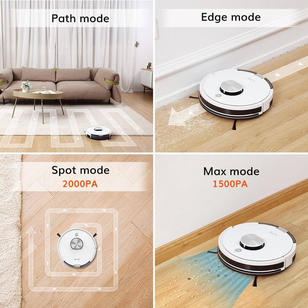 ILIFE L100 Laser Navigation Vacuum: Smart and Advanced Cleaner for Large Homes