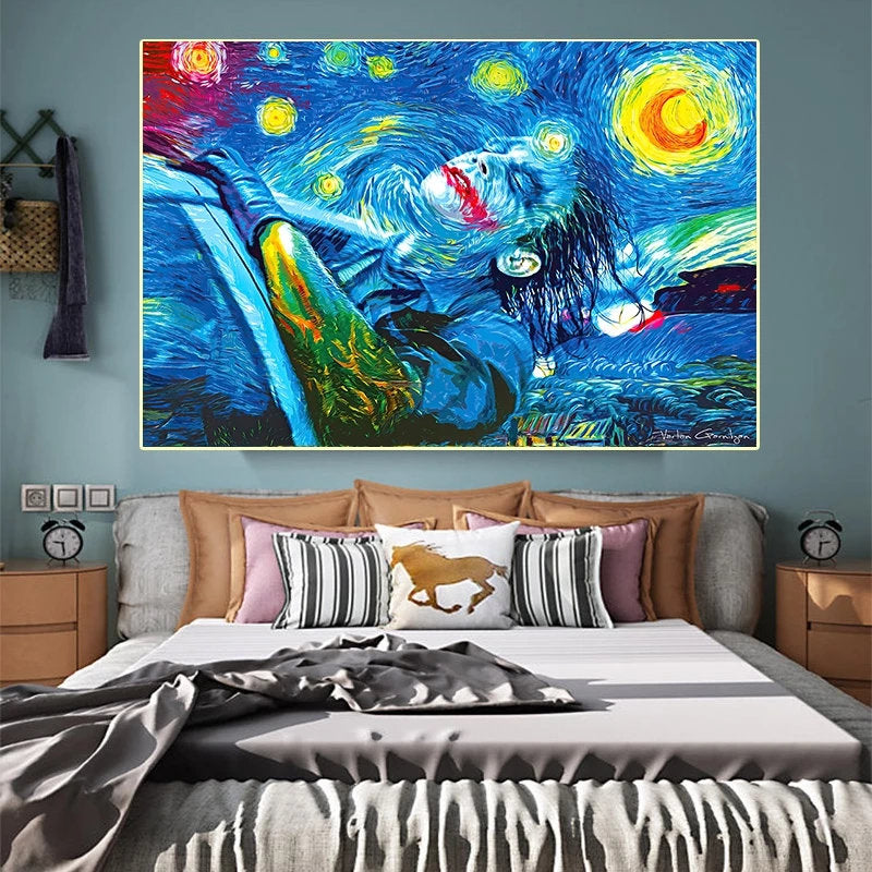 Joker's Starry Night Dream: Creative