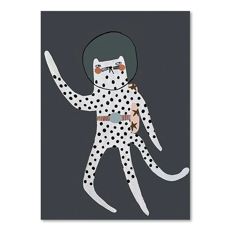 Journey of Wonder: Cute Animals Exploring the World Nursery